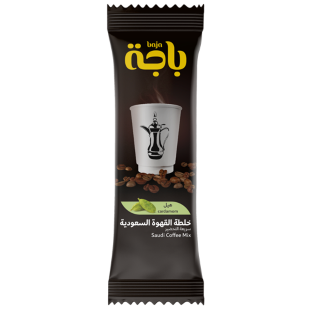 Baja Arabic Coffee Cardamom 5g x20- Dallah Houseباجة قهوة سعودية بالهيل 